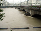 Ponte Vittorio Emanuele I a Torino il 16 ottobre 2000