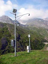 Stazione meteorologica a Malciaussia (1800m) nel comune di Usseglio